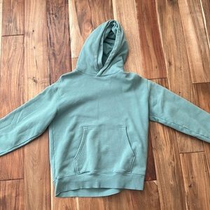 Tna cozy fleece green size S Aritzia